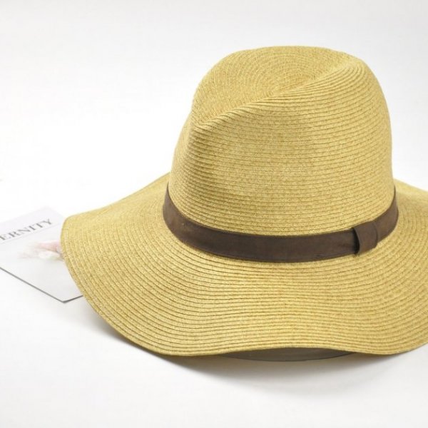 時尚紙編紳士帽-自然