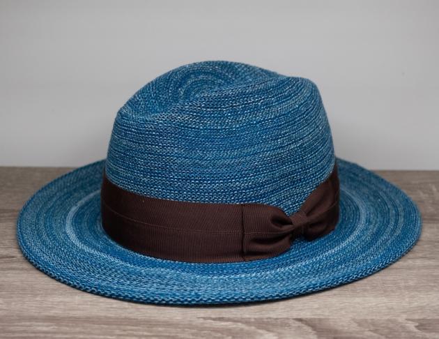 英倫雅痞紳士帽-星藍色 1