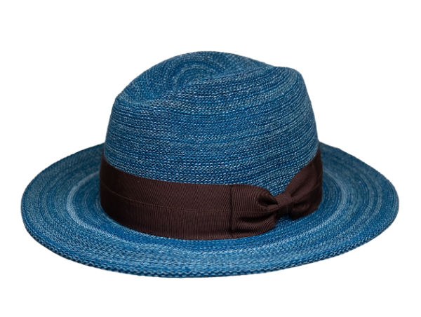 英倫雅痞紳士帽-星藍色