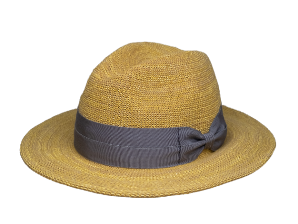 英倫雅痞紳士帽-銀杏黃