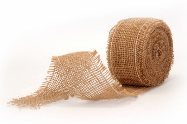 Fine Burlap Ribbon 1