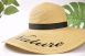 刺繡大海灘帽