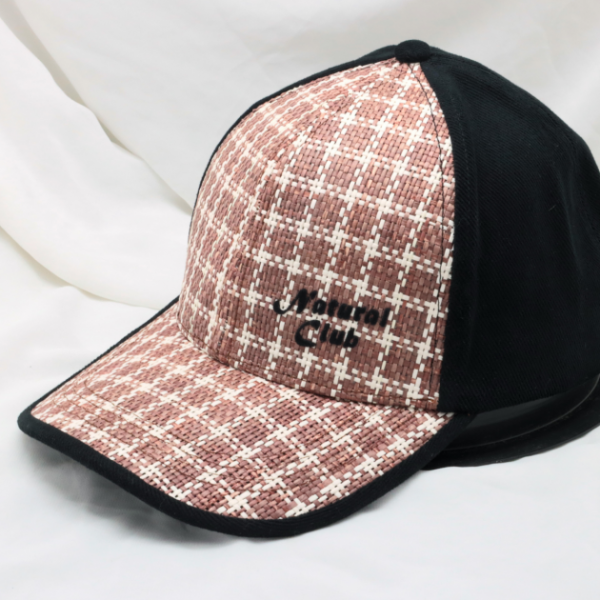 紙布棒球帽 (磚紅)