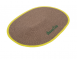 紙編帶餐墊 灰褐色(黃色邊)